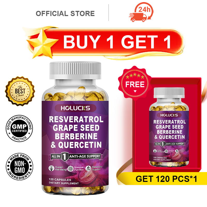 Resveratrol Capsule Anti Aging - Koop er 1 en krijg er