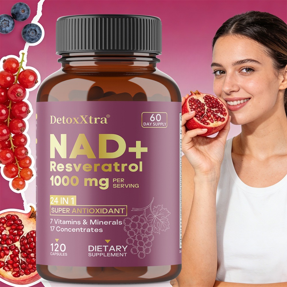 Resveratrol Capsule Anti Aging - NAD+ Resveratrol Supplementen - Verbetert de
