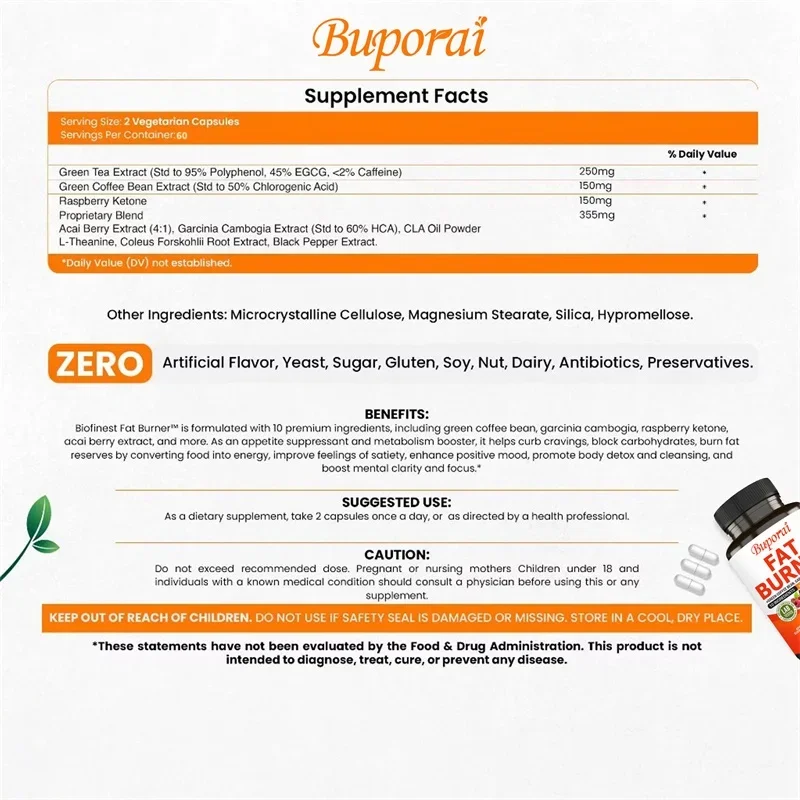 Capsules voor vetverbrander -  - Green Tea Extract Fat recensie en prijs