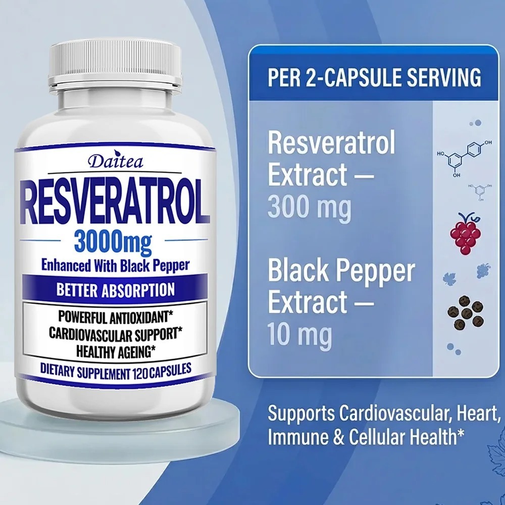 Resveratrol supplementcapsules - Resveratrol Capsule Anti Aging recensie en prijs