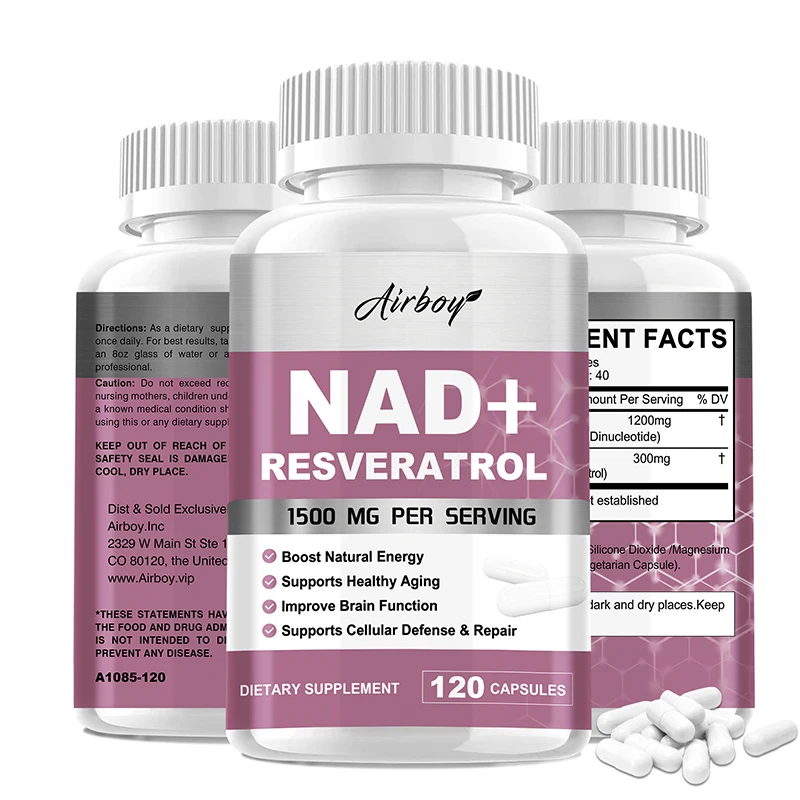 NAD+ Resveratrol-supplementen  - Resveratrol Capsule Anti Aging recensie en prijs